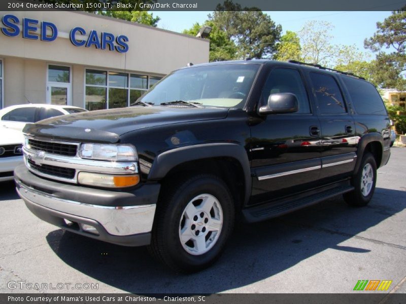 Black / Gray/Dark Charcoal 2004 Chevrolet Suburban 1500 LT