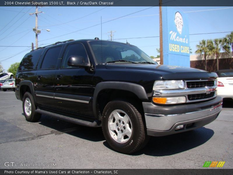 Black / Gray/Dark Charcoal 2004 Chevrolet Suburban 1500 LT
