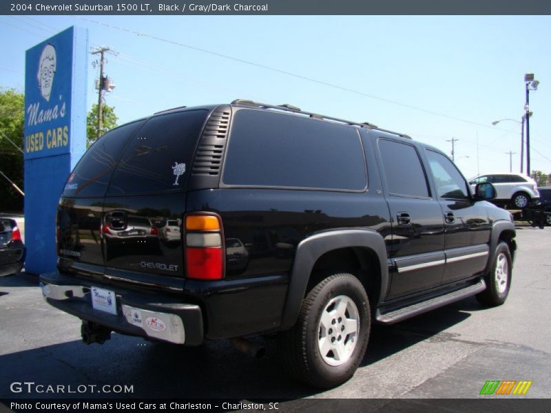 Black / Gray/Dark Charcoal 2004 Chevrolet Suburban 1500 LT