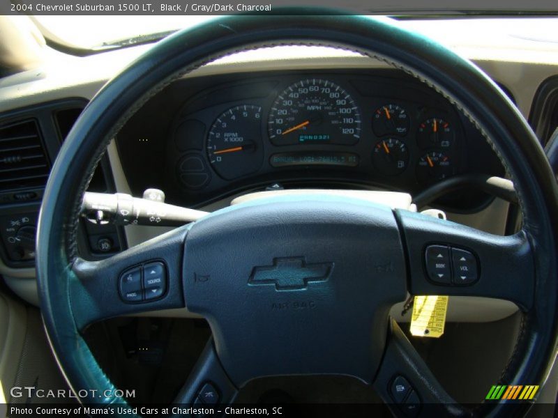 Black / Gray/Dark Charcoal 2004 Chevrolet Suburban 1500 LT