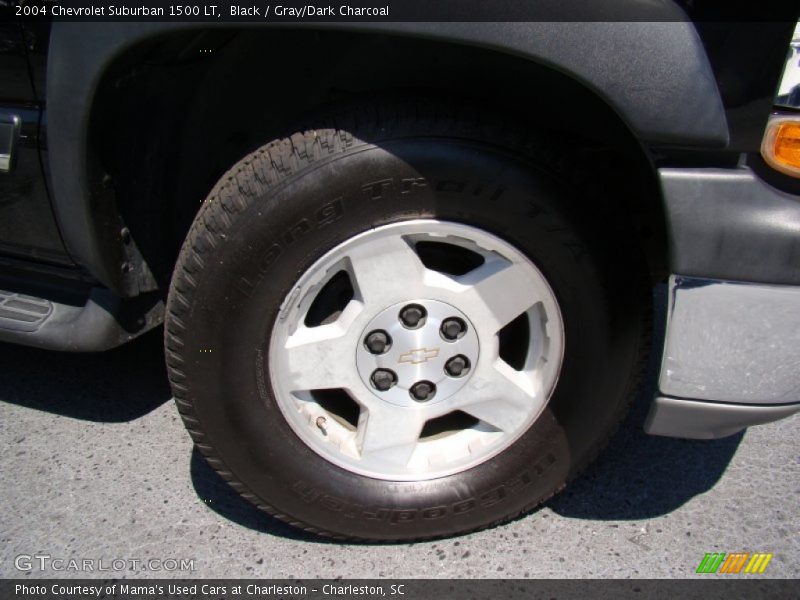 Black / Gray/Dark Charcoal 2004 Chevrolet Suburban 1500 LT
