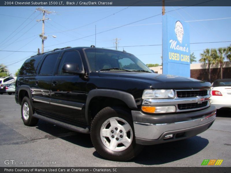 Black / Gray/Dark Charcoal 2004 Chevrolet Suburban 1500 LT