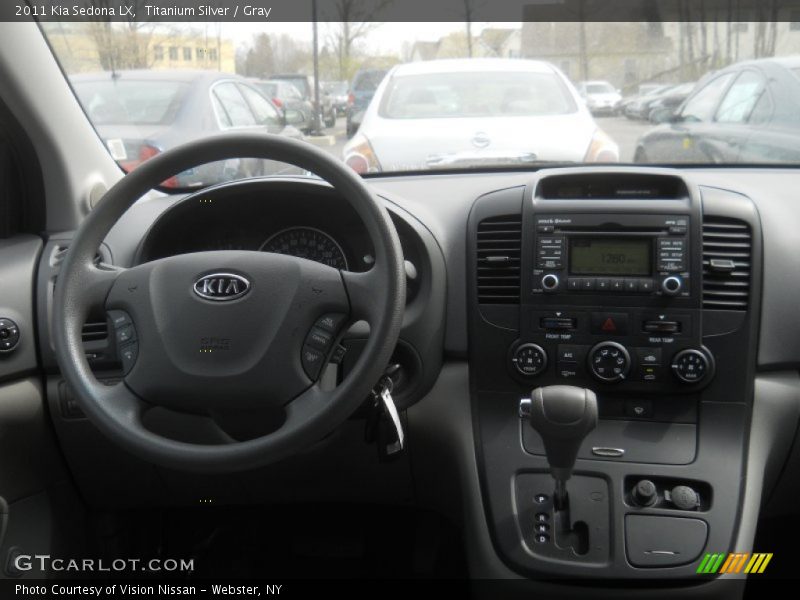 Titanium Silver / Gray 2011 Kia Sedona LX