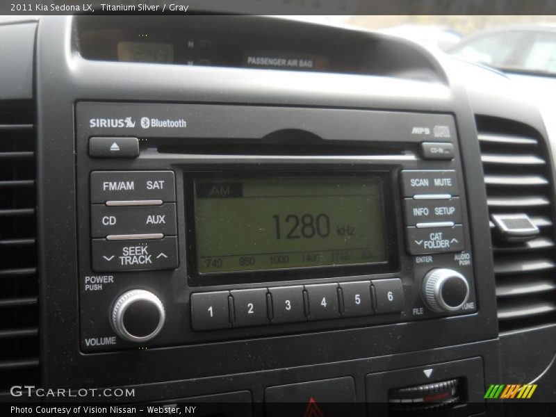 Titanium Silver / Gray 2011 Kia Sedona LX