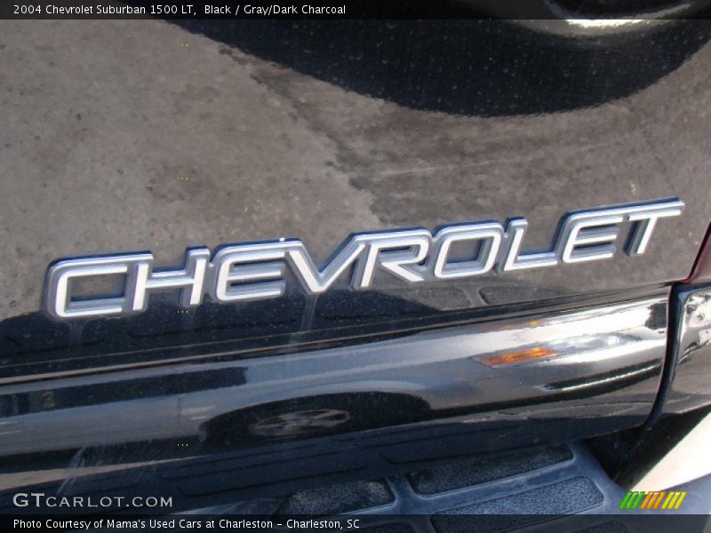 Black / Gray/Dark Charcoal 2004 Chevrolet Suburban 1500 LT