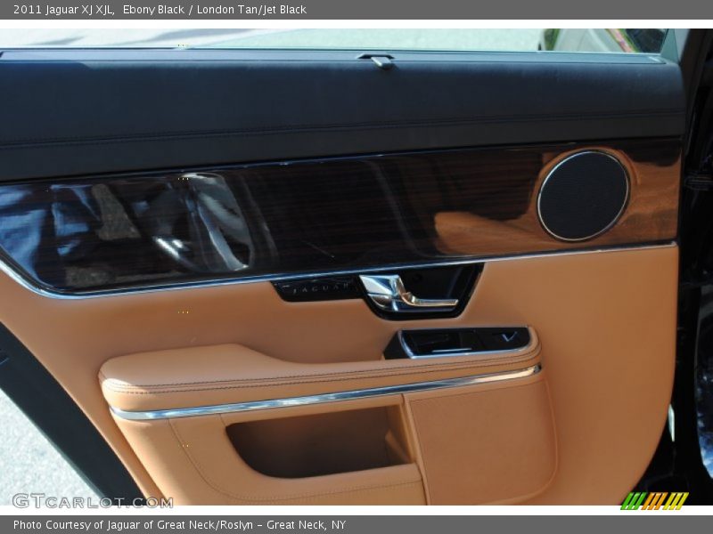 Ebony Black / London Tan/Jet Black 2011 Jaguar XJ XJL