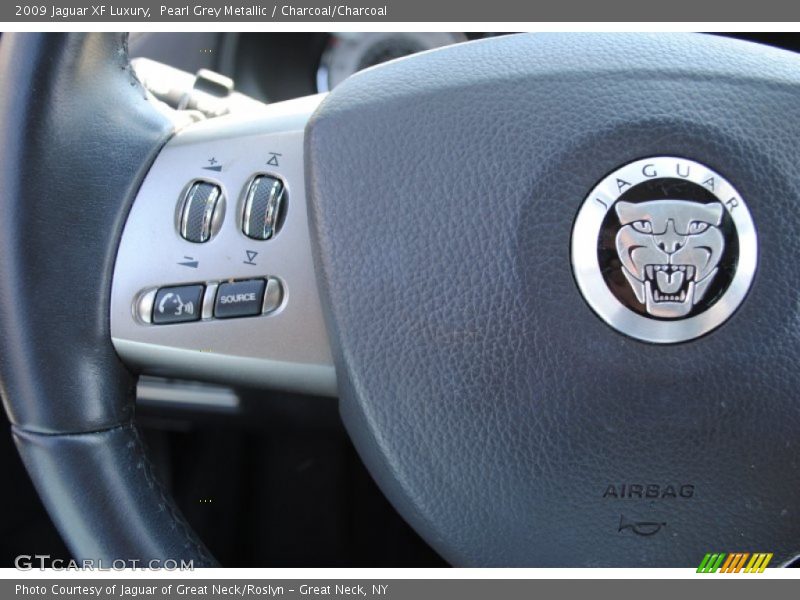 Pearl Grey Metallic / Charcoal/Charcoal 2009 Jaguar XF Luxury