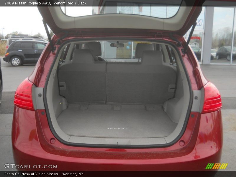 Venom Red / Black 2009 Nissan Rogue S AWD