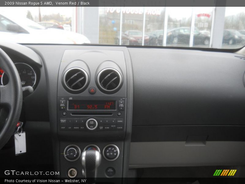 Venom Red / Black 2009 Nissan Rogue S AWD