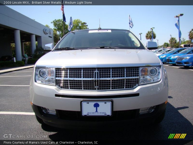 Brilliant Silver Metallic / Medium Light Stone 2009 Lincoln MKX