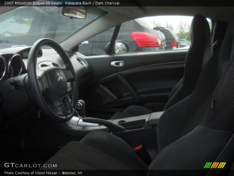Kalapana Black / Dark Charcoal 2007 Mitsubishi Eclipse GS Coupe