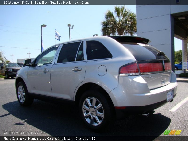 Brilliant Silver Metallic / Medium Light Stone 2009 Lincoln MKX