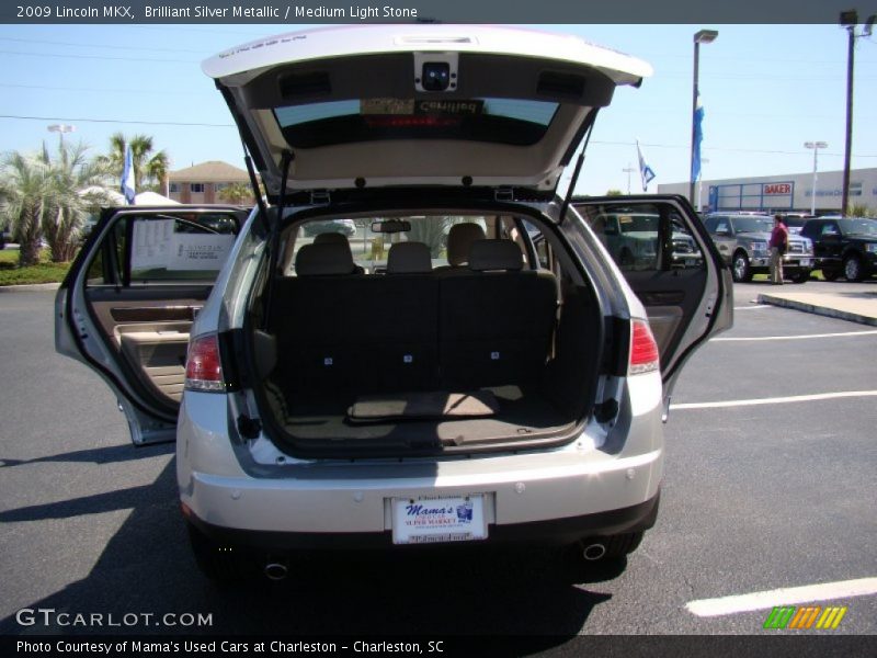 Brilliant Silver Metallic / Medium Light Stone 2009 Lincoln MKX