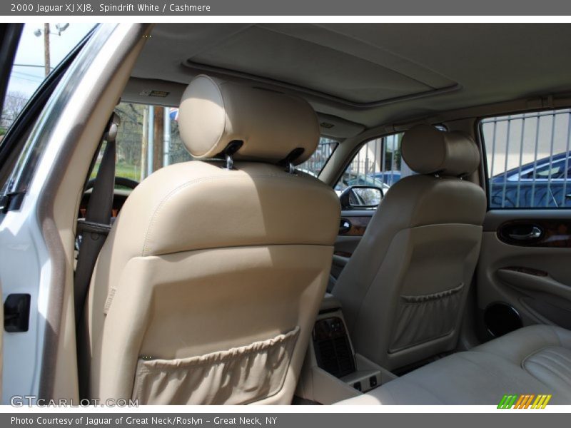 Spindrift White / Cashmere 2000 Jaguar XJ XJ8