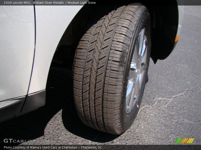 Brilliant Silver Metallic / Medium Light Stone 2009 Lincoln MKX