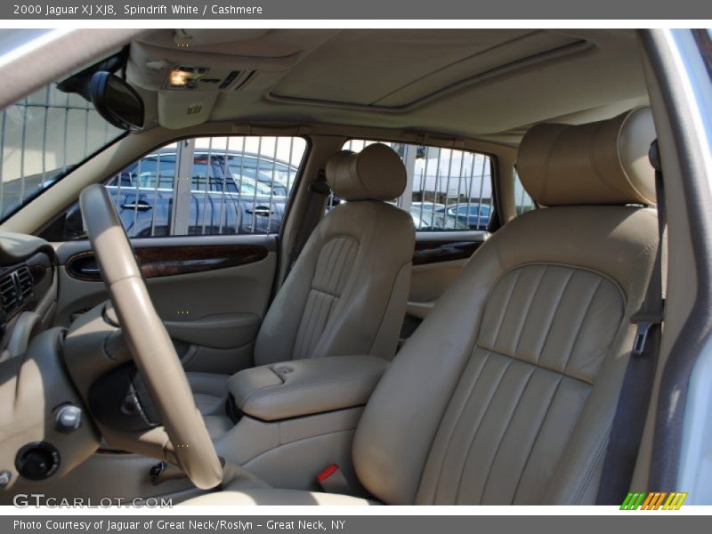 Spindrift White / Cashmere 2000 Jaguar XJ XJ8