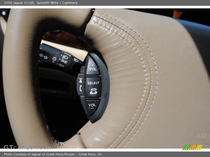 Spindrift White / Cashmere 2000 Jaguar XJ XJ8