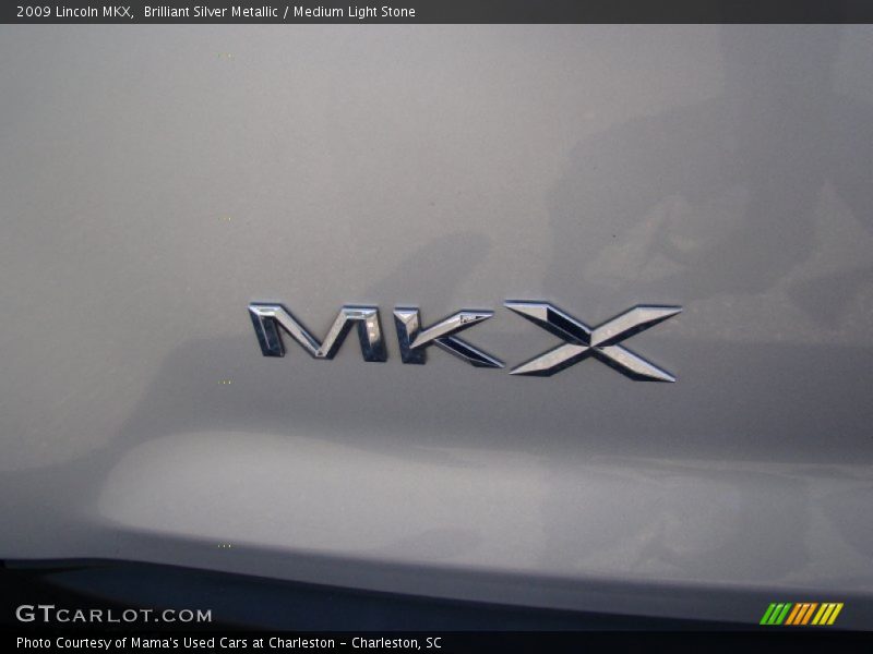 Brilliant Silver Metallic / Medium Light Stone 2009 Lincoln MKX