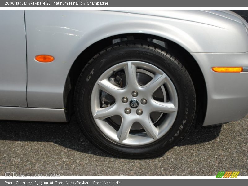 Platinum Metallic / Champagne 2006 Jaguar S-Type 4.2
