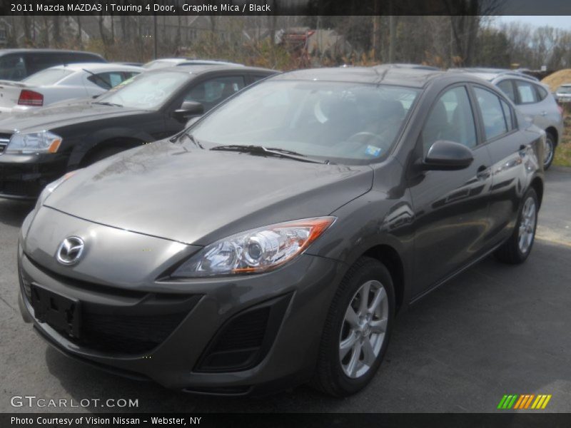 Graphite Mica / Black 2011 Mazda MAZDA3 i Touring 4 Door