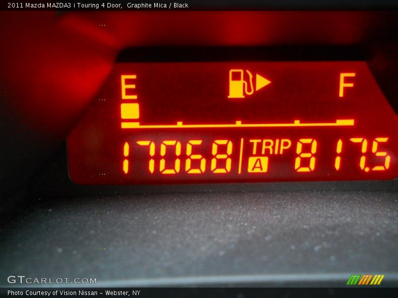 Graphite Mica / Black 2011 Mazda MAZDA3 i Touring 4 Door