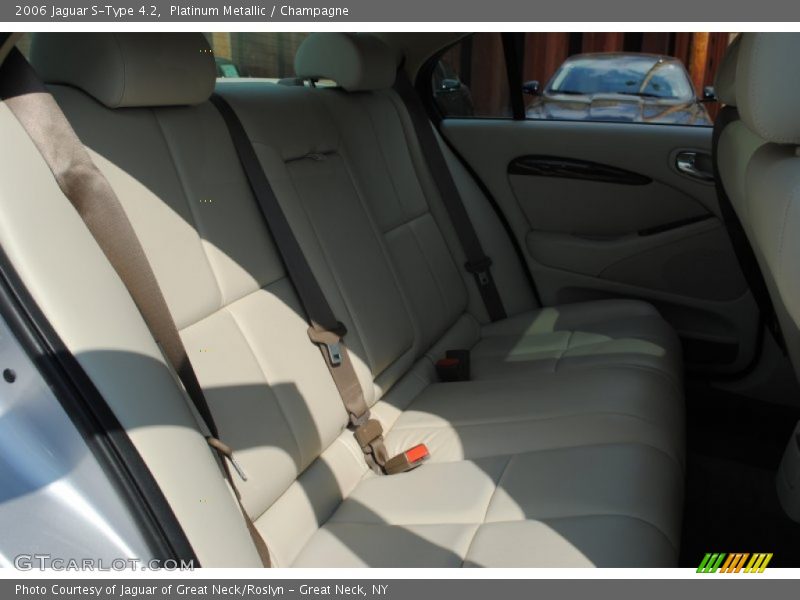 Platinum Metallic / Champagne 2006 Jaguar S-Type 4.2