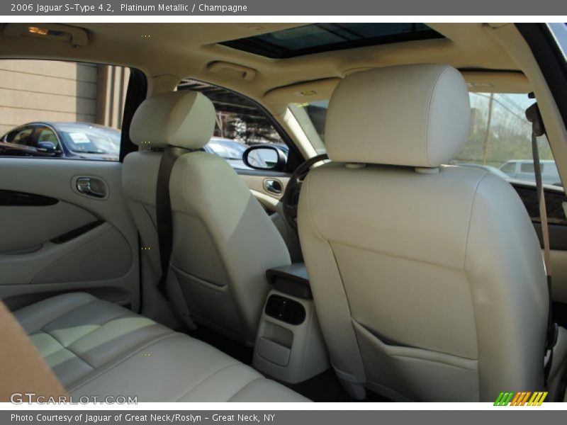 Platinum Metallic / Champagne 2006 Jaguar S-Type 4.2