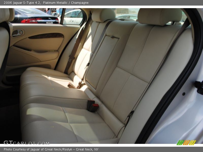 Platinum Metallic / Champagne 2006 Jaguar S-Type 4.2