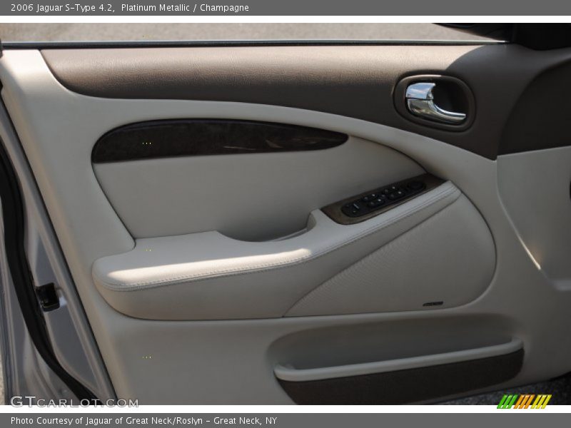 Platinum Metallic / Champagne 2006 Jaguar S-Type 4.2