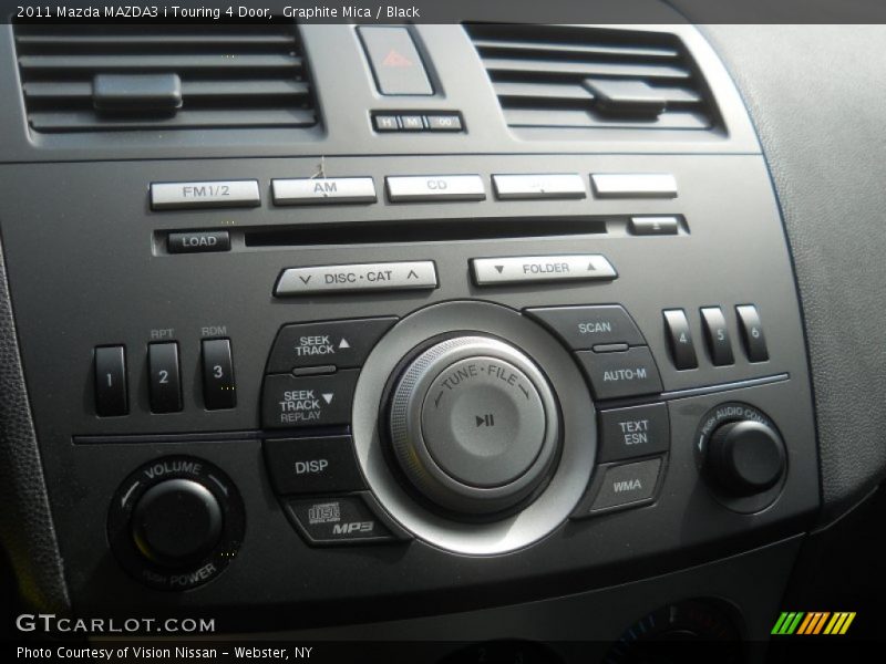 Graphite Mica / Black 2011 Mazda MAZDA3 i Touring 4 Door