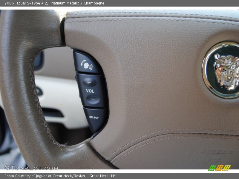 Platinum Metallic / Champagne 2006 Jaguar S-Type 4.2