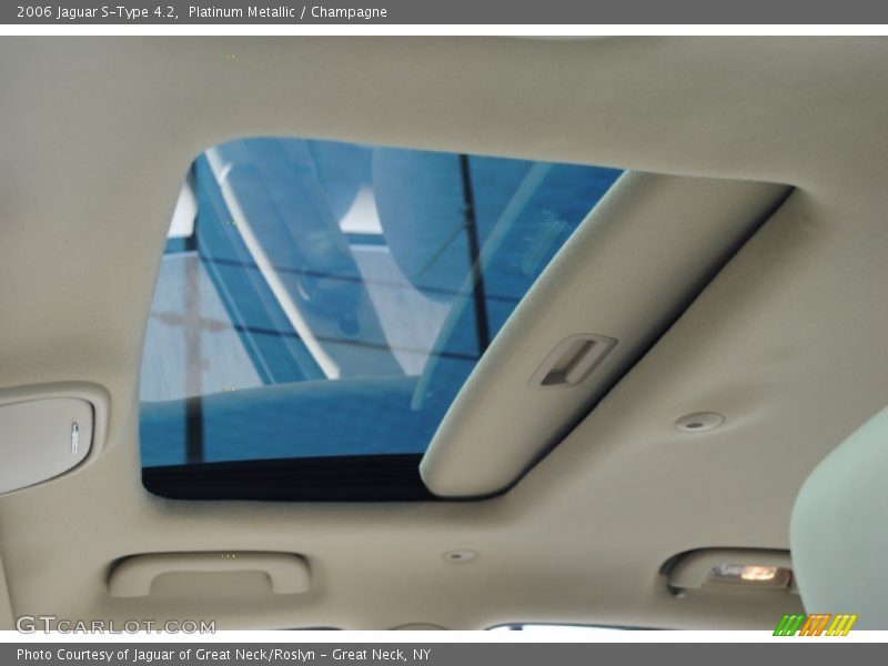 Platinum Metallic / Champagne 2006 Jaguar S-Type 4.2
