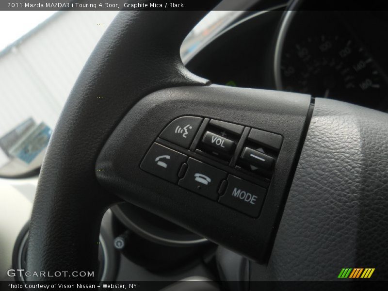 Graphite Mica / Black 2011 Mazda MAZDA3 i Touring 4 Door