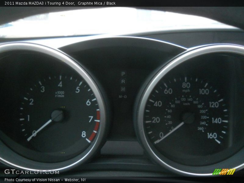 Graphite Mica / Black 2011 Mazda MAZDA3 i Touring 4 Door