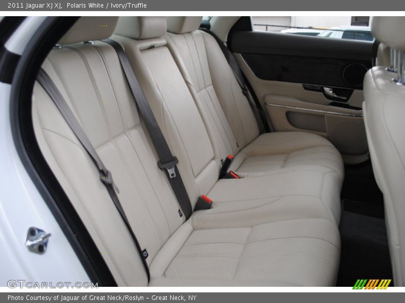 Polaris White / Ivory/Truffle 2011 Jaguar XJ XJ
