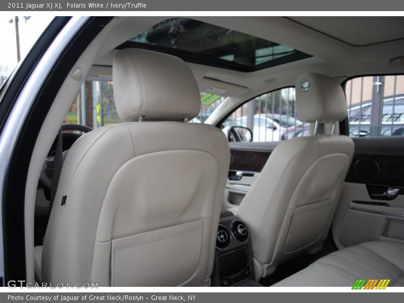 Polaris White / Ivory/Truffle 2011 Jaguar XJ XJ