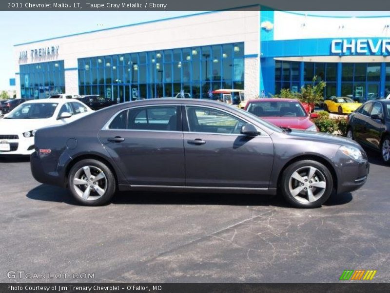 Taupe Gray Metallic / Ebony 2011 Chevrolet Malibu LT