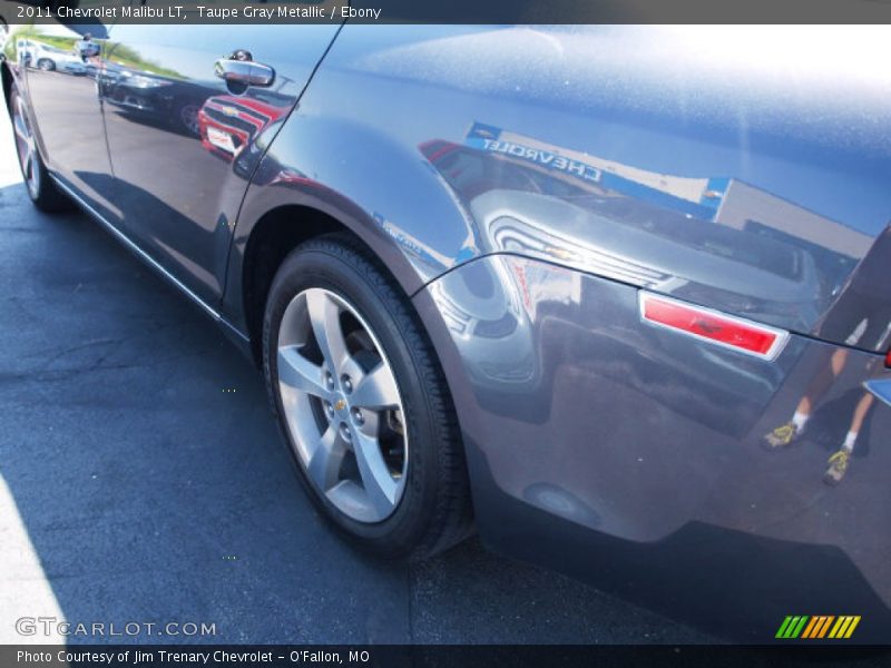 Taupe Gray Metallic / Ebony 2011 Chevrolet Malibu LT