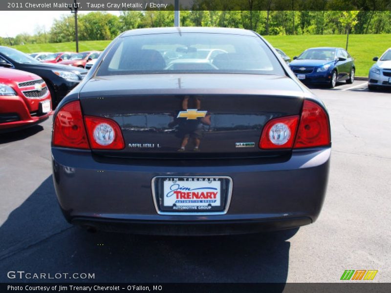 Taupe Gray Metallic / Ebony 2011 Chevrolet Malibu LT