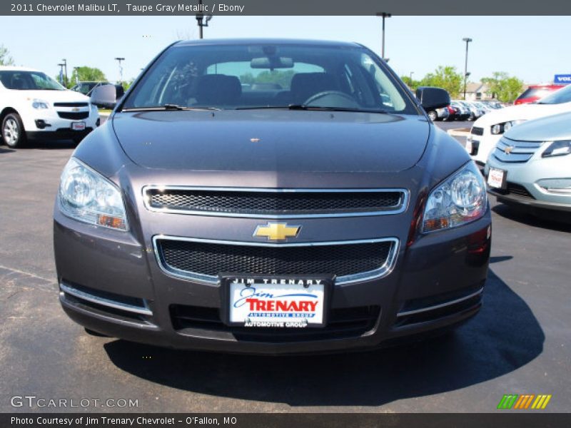 Taupe Gray Metallic / Ebony 2011 Chevrolet Malibu LT
