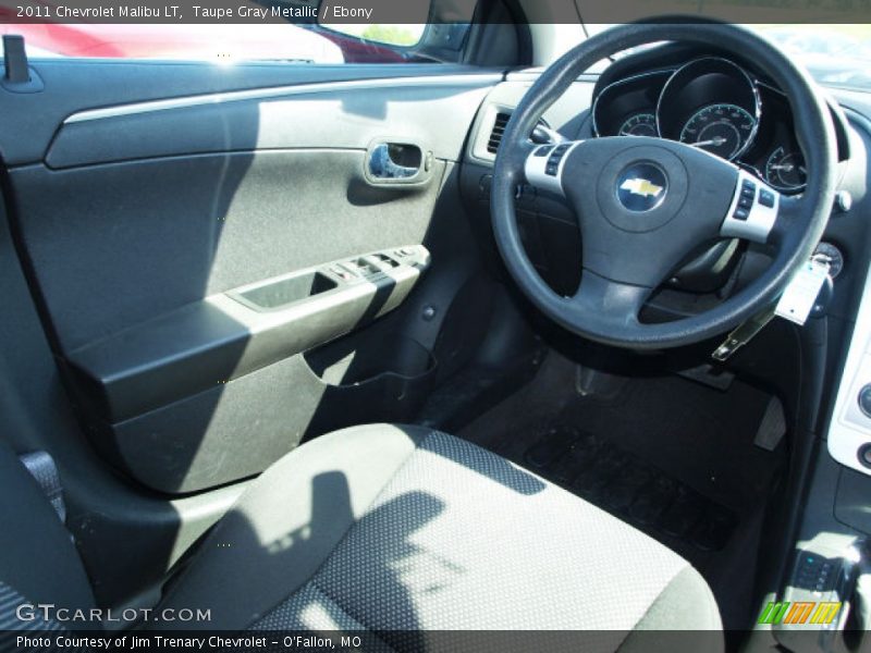 Taupe Gray Metallic / Ebony 2011 Chevrolet Malibu LT