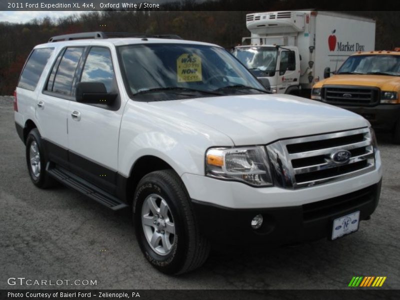 Oxford White / Stone 2011 Ford Expedition XL 4x4