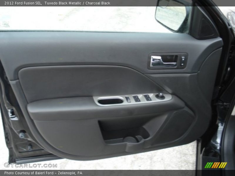 Tuxedo Black Metallic / Charcoal Black 2012 Ford Fusion SEL