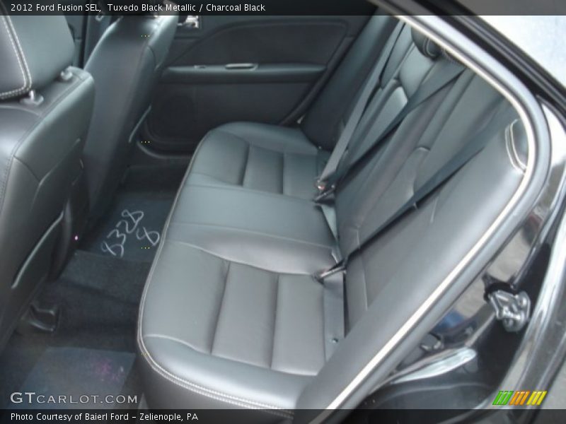 Tuxedo Black Metallic / Charcoal Black 2012 Ford Fusion SEL