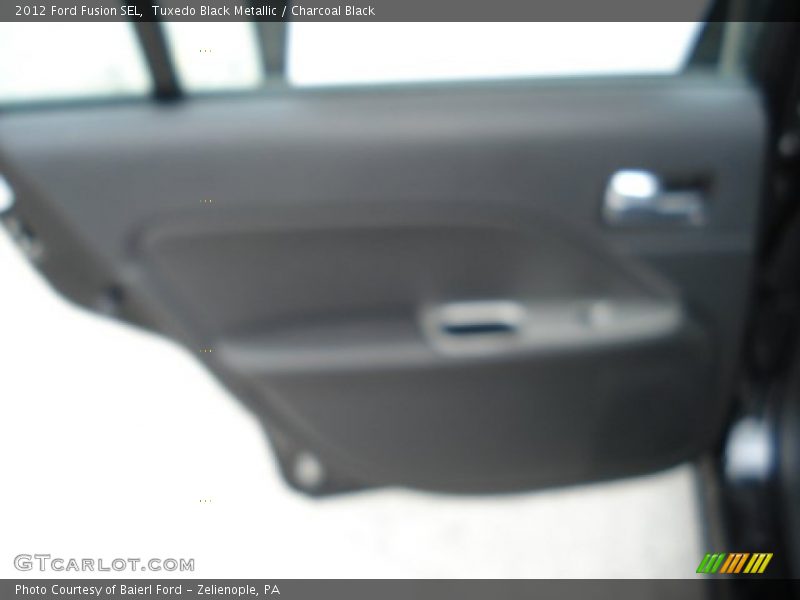Tuxedo Black Metallic / Charcoal Black 2012 Ford Fusion SEL