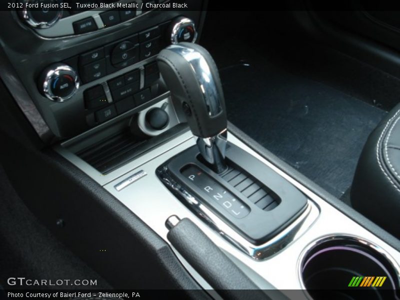 Tuxedo Black Metallic / Charcoal Black 2012 Ford Fusion SEL