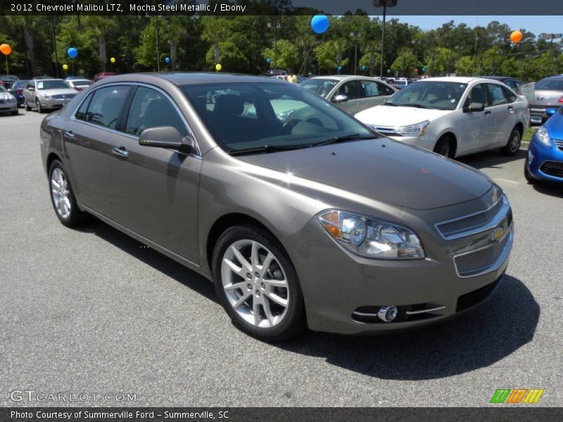 Mocha Steel Metallic / Ebony 2012 Chevrolet Malibu LTZ