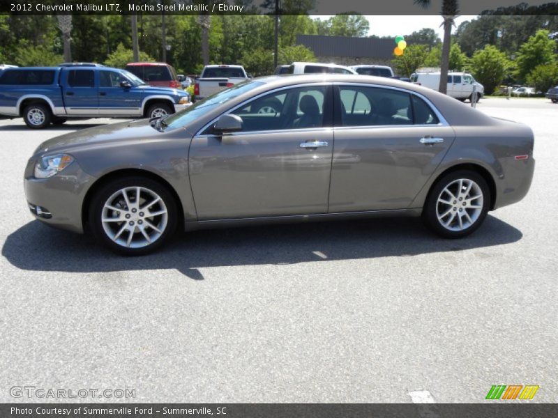 Mocha Steel Metallic / Ebony 2012 Chevrolet Malibu LTZ
