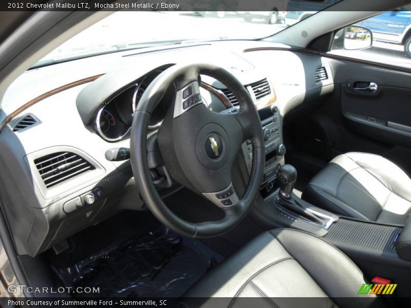 Mocha Steel Metallic / Ebony 2012 Chevrolet Malibu LTZ