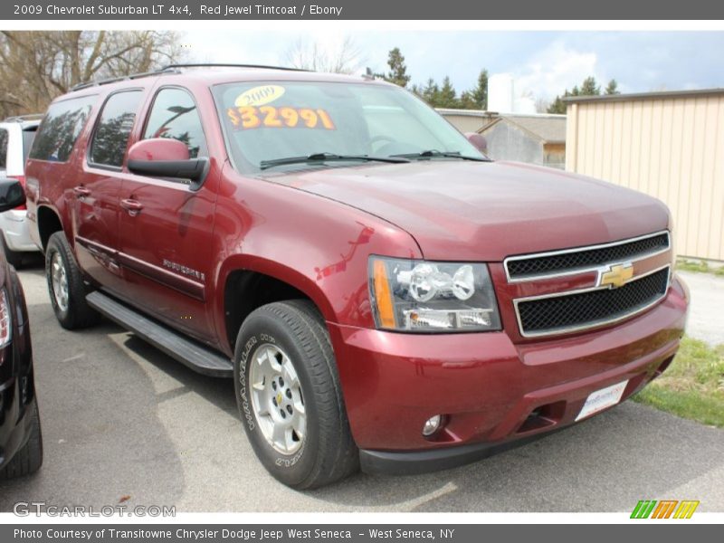 Red Jewel Tintcoat / Ebony 2009 Chevrolet Suburban LT 4x4